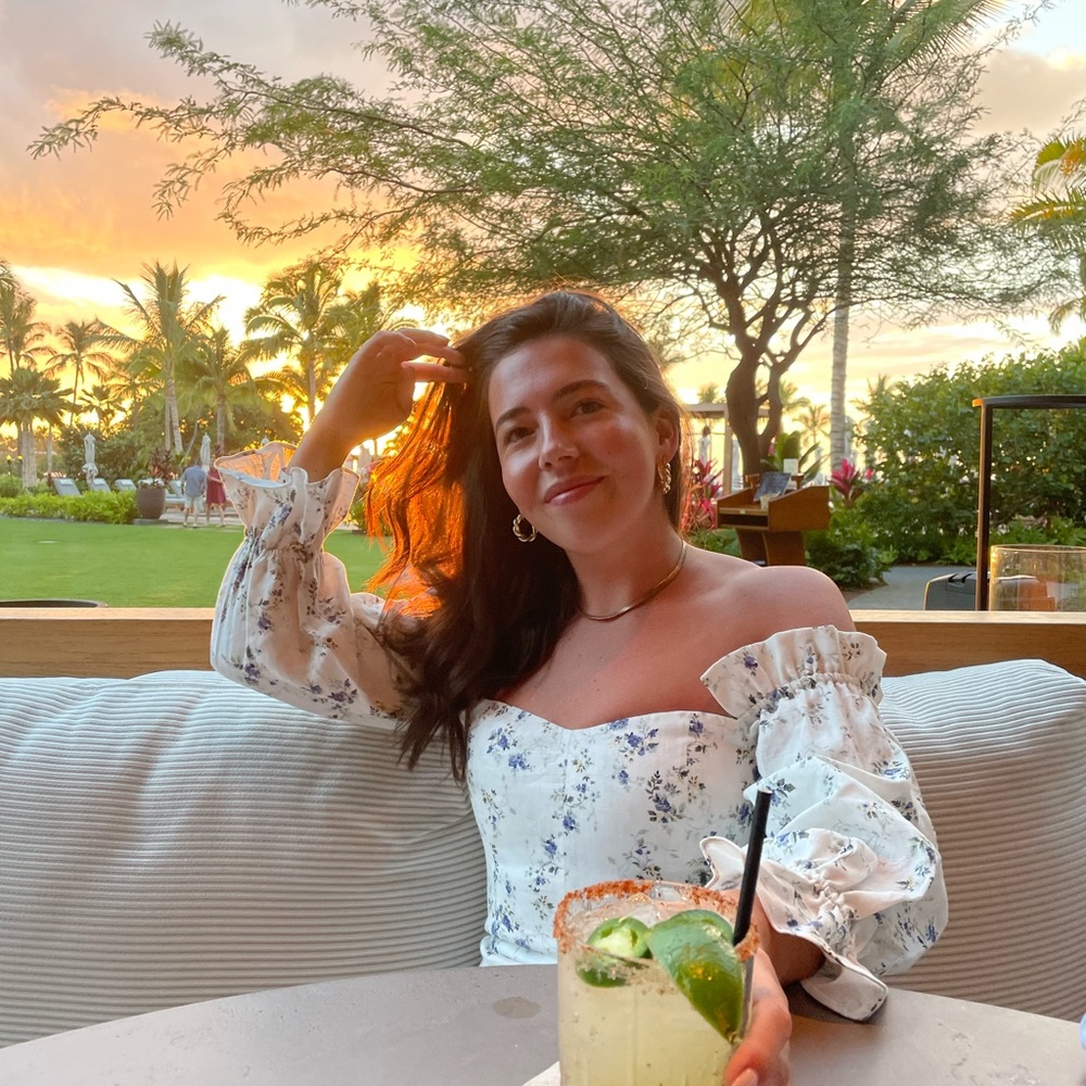 Reformation Off the Shoulder Floral Dress